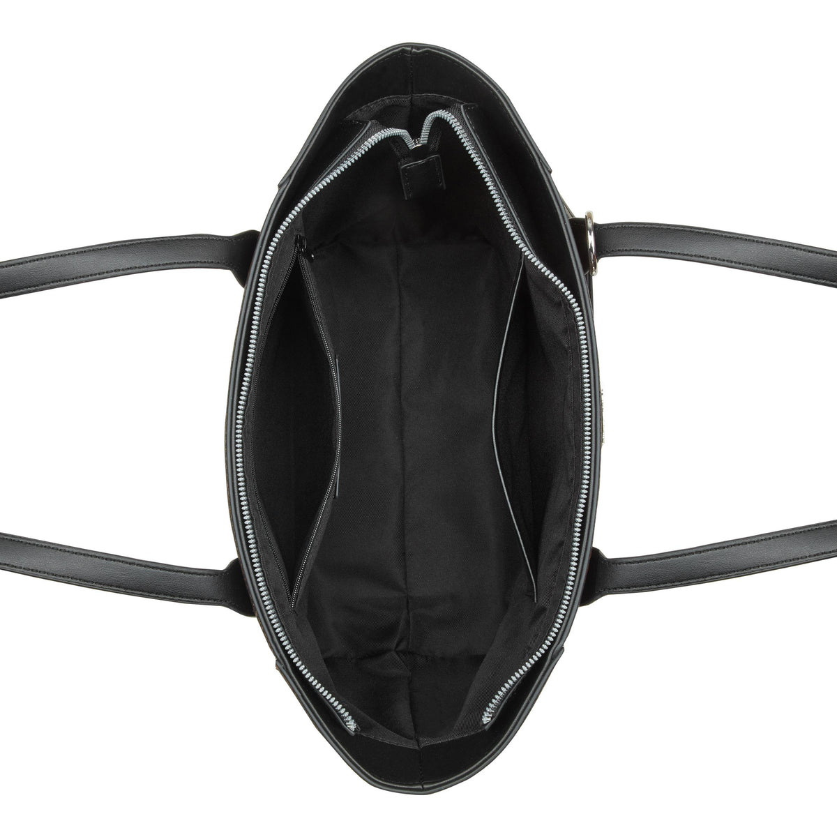 Nine West Handbags ADELINE TOTE BROWN LOGO/BLACK