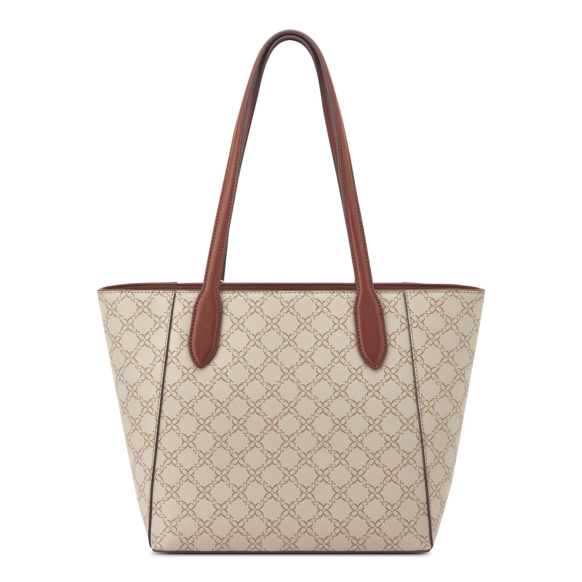 Nine West Handbags ADELINE TOTE MUSHROOM LOGO/ MAHOGANY