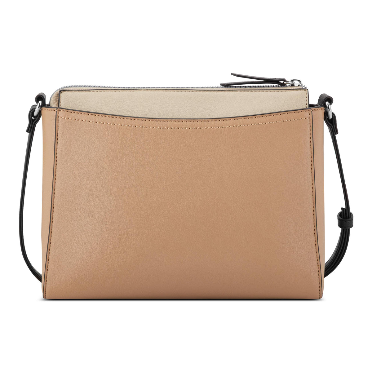 Nine West Handbags BOWIE MINI TOP ZIP CROSSBODY DK KHAKI MULTI