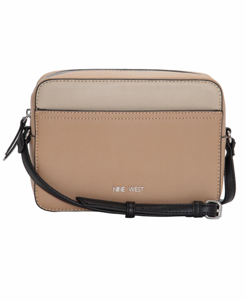Nine West Handbags BOWIE MINI CAMERA CROSSBODY DK KHAKI MULTI