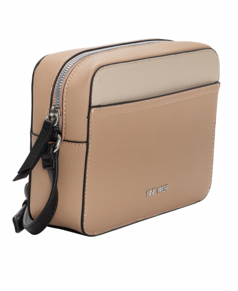 Nine West Handbags BOWIE MINI CAMERA CROSSBODY DK KHAKI MULTI