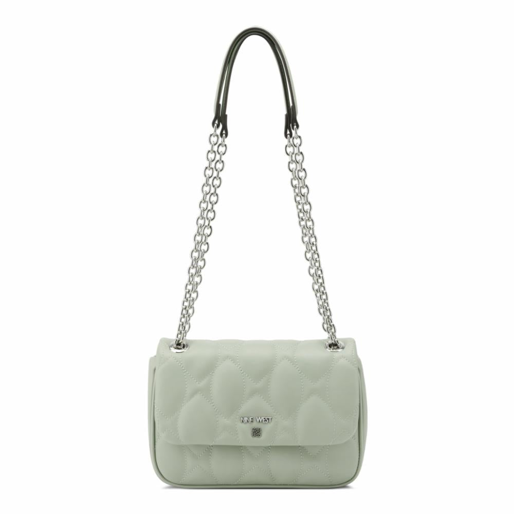 Nine West Handbags RUE CONVERTIBLE FLAP CELADON