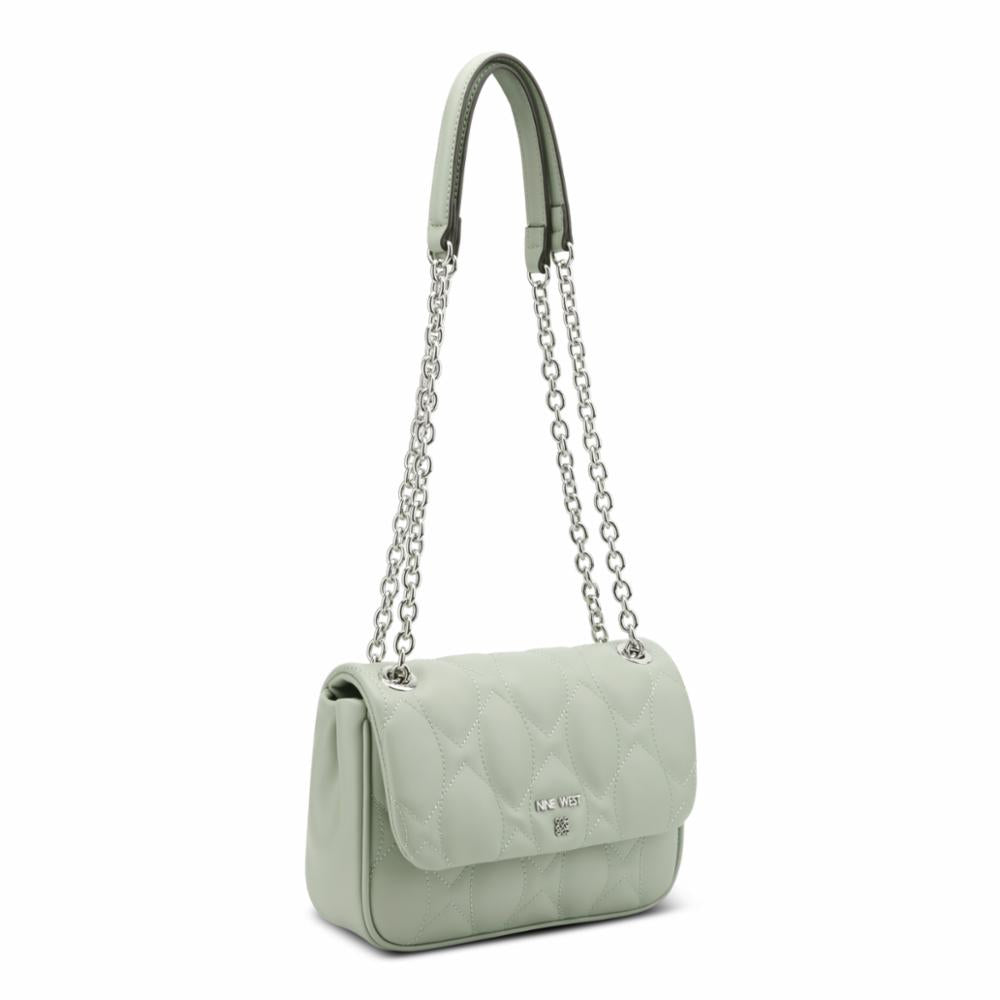 Nine West Handbags RUE CONVERTIBLE FLAP CELADON