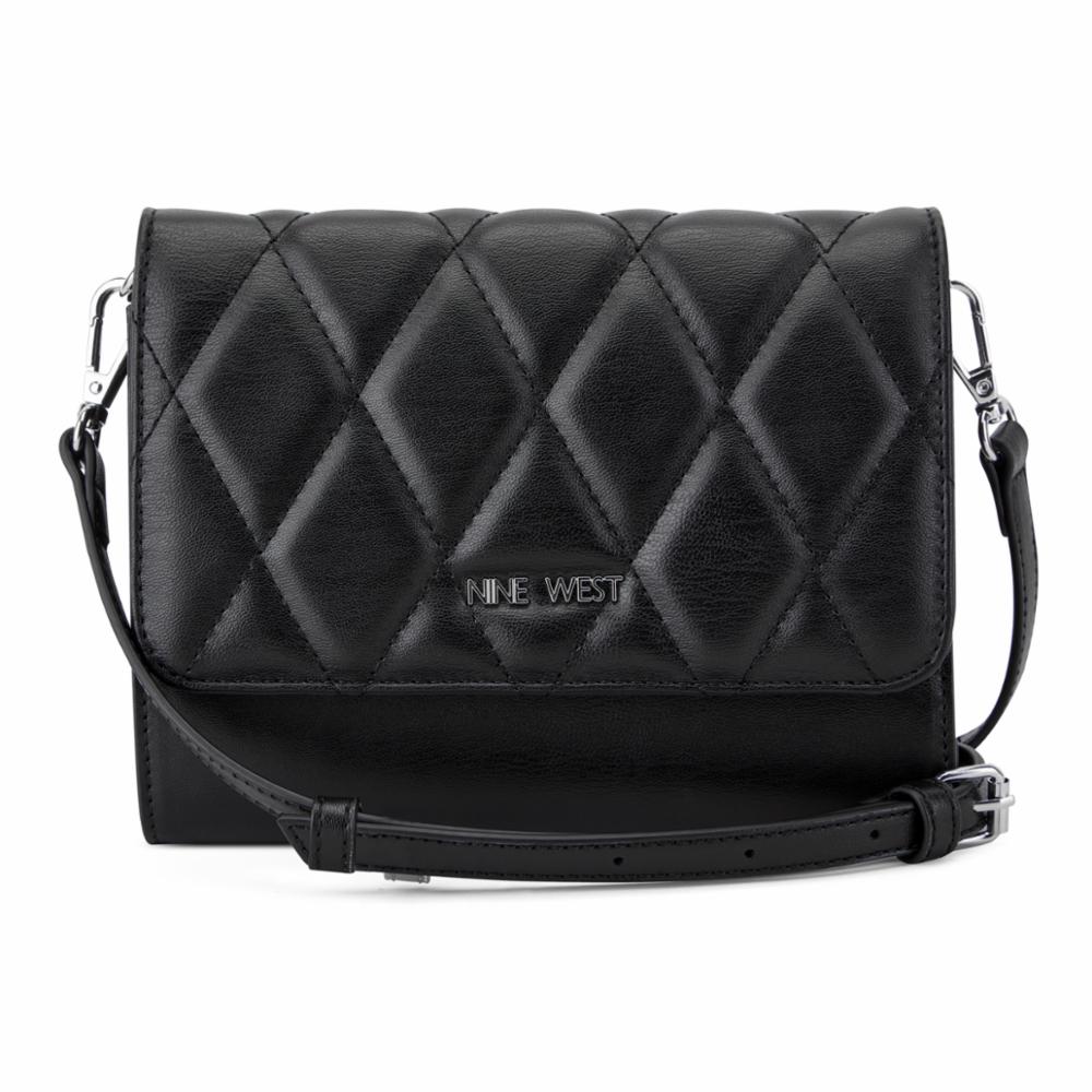 Nine West Handbags QUINTA SLG LRG CLUTCH ORGANZER BLACK Nine West Canada