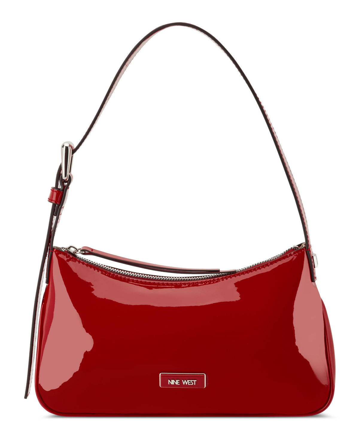 Nine West Handbags ADLEE SHOULDER BAG DK LIPSTICK RED
