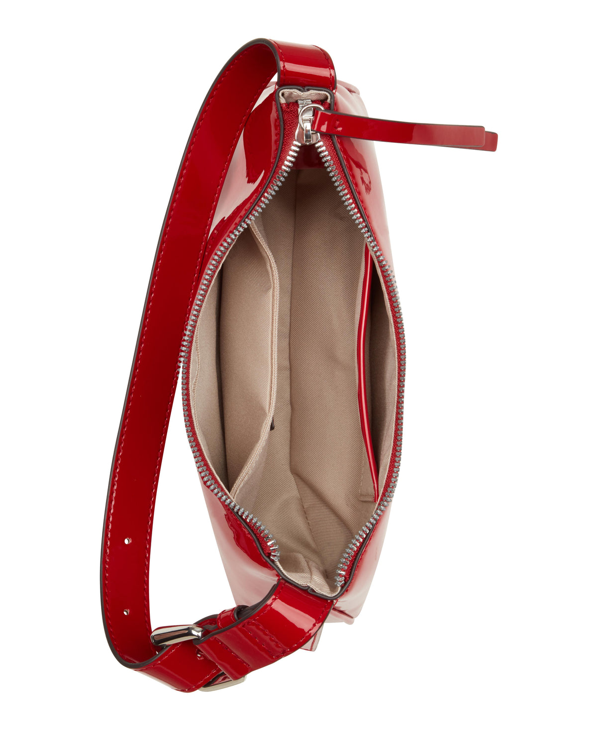 Nine West Handbags ADLEE SHOULDER BAG DK LIPSTICK RED