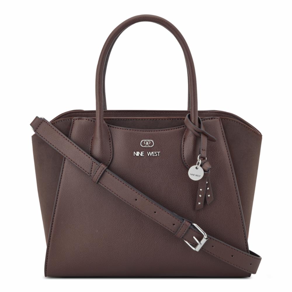 Nine West Handbags PHILIPPA SATCHEL RAISIN