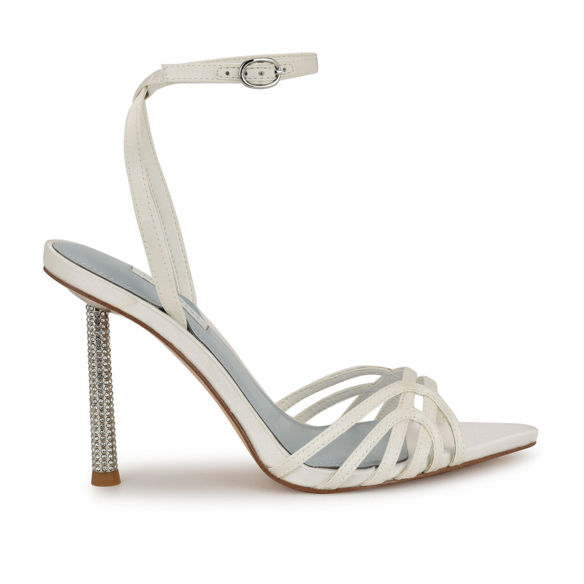 Nine West PAXAL7 WHITE58465/ELEGANT LUX SATINVF