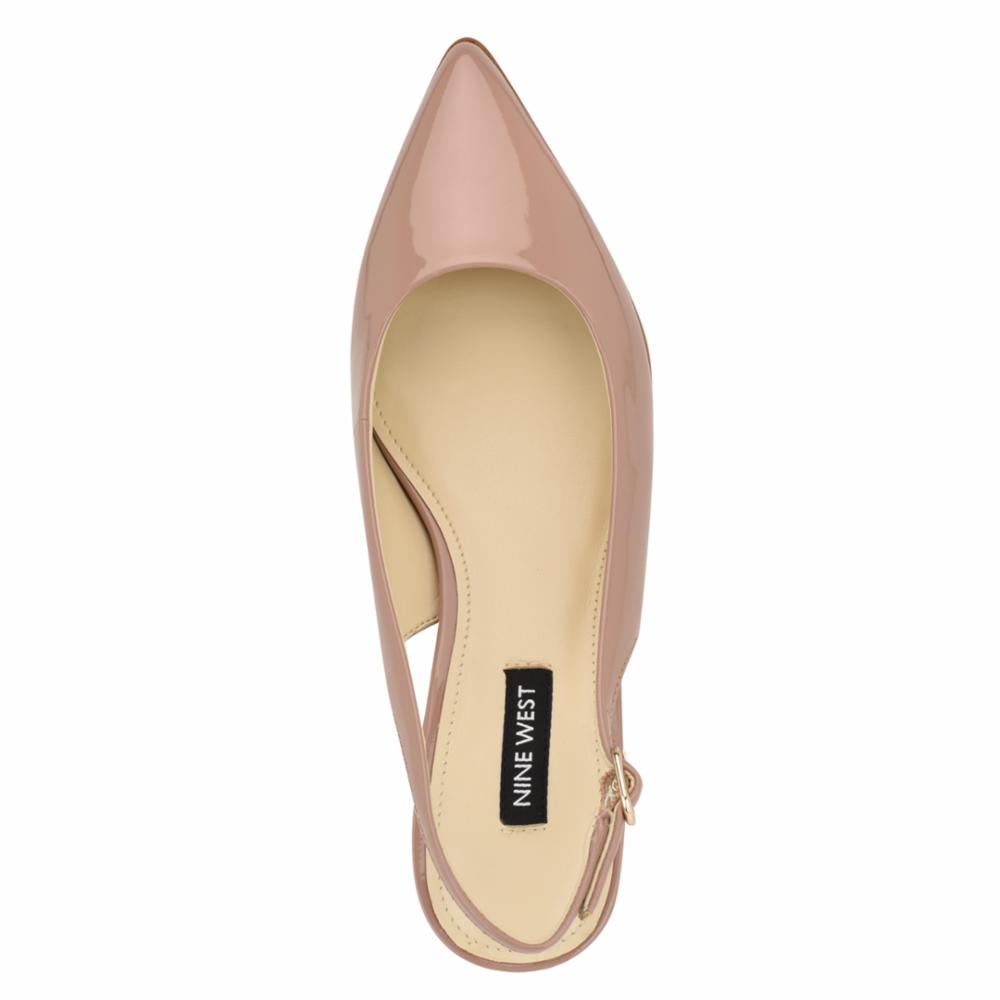 Nine West PREPP3 NUDE86981/SLEEK PATENT PU