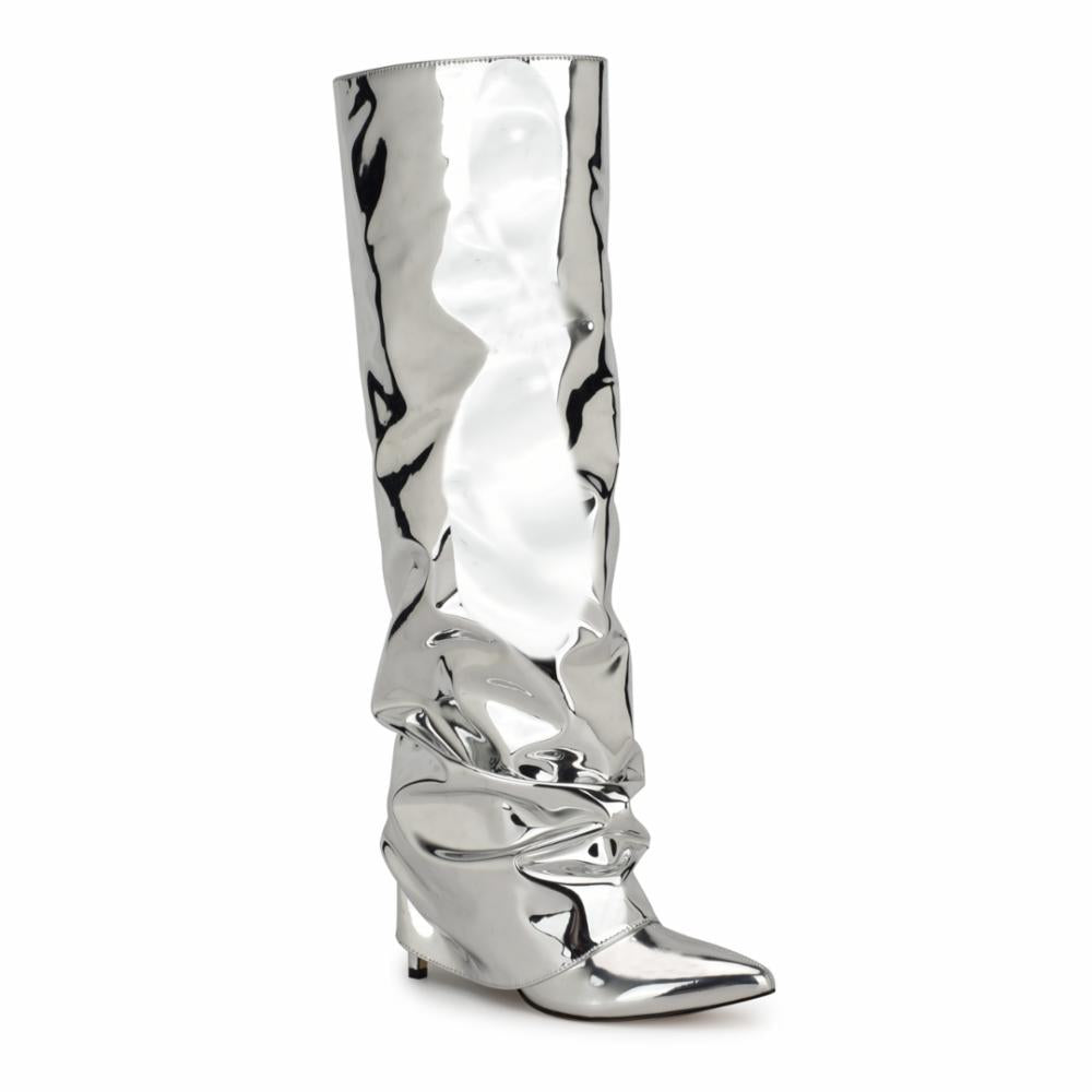 Nine West RANDEE3 SILVER01/SOFT MIRROR PU CM1009