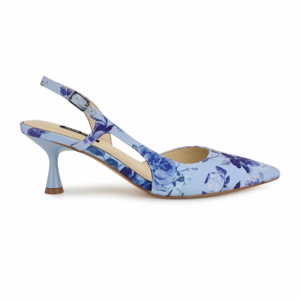 Nine West RENELA2 BLUE MULTI/MYSTIC GARDEN PRINT