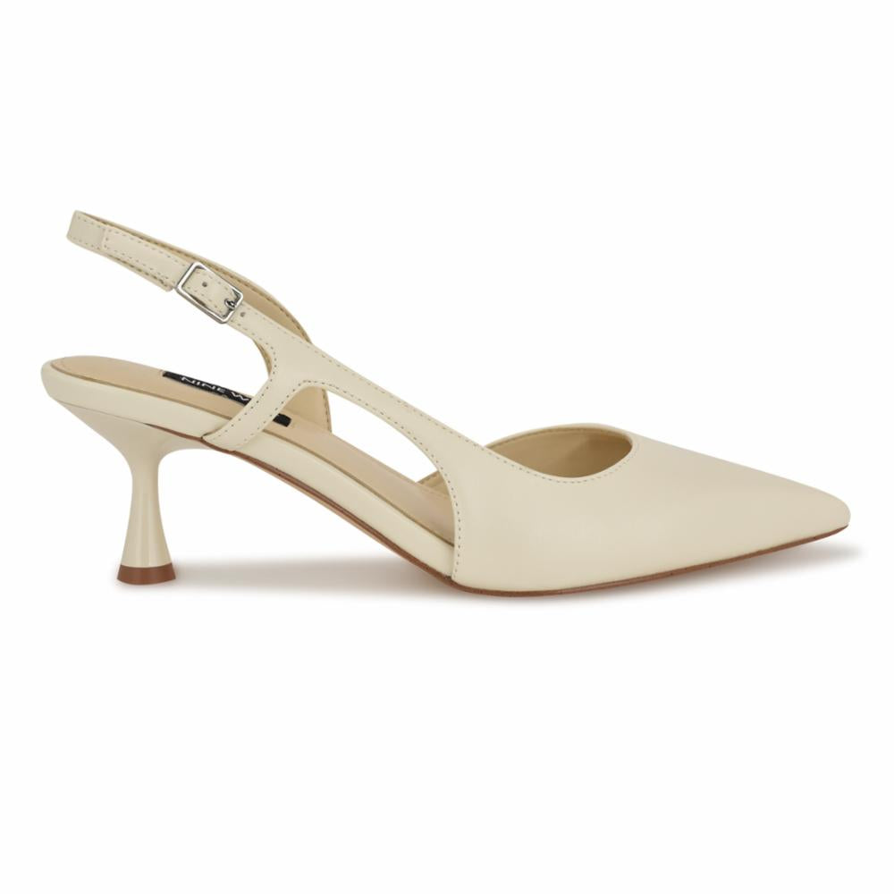 Nine West RENELA3 CHIC CREAM NW/SUPER NAPPA PU