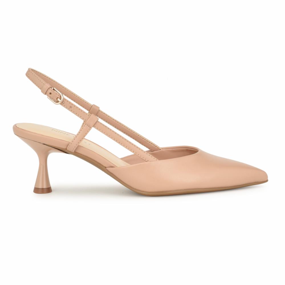 Nine West ROWEN3 BARELY NUDE/SUPER NAPPA PU