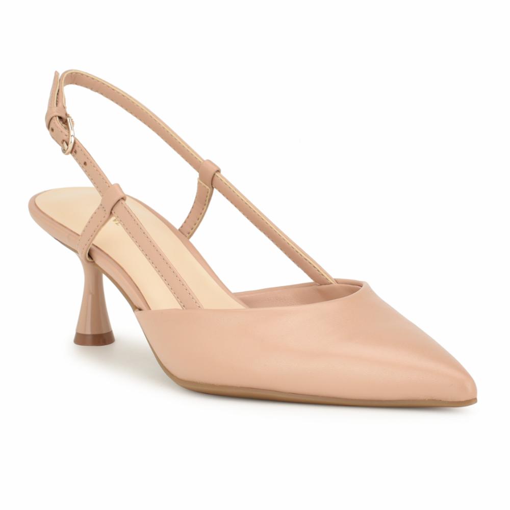 Nine West ROWEN3 BARELY NUDE/SUPER NAPPA PU