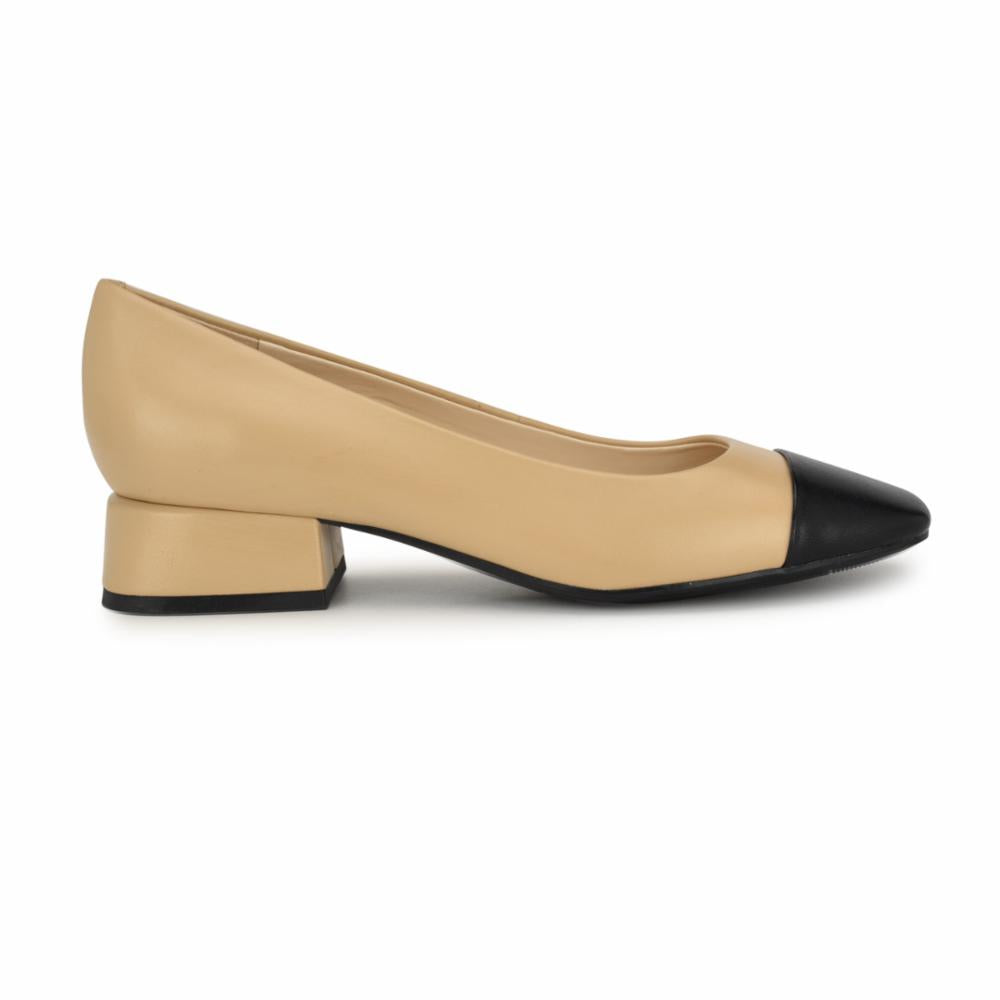 Nine West SOPHE BEIGE6549/BLK/CATIONIC SHP (GR