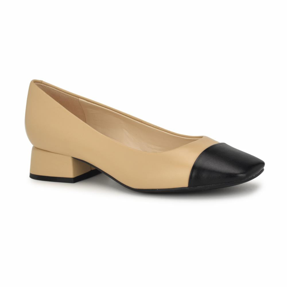 Nine West SOPHE BEIGE6549/BLK/CATIONIC SHP (GR