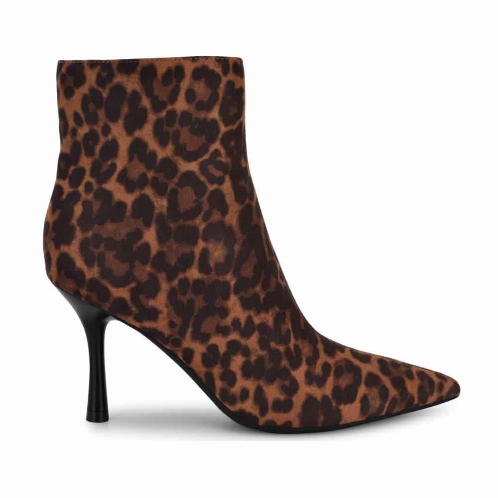 Nine West TAPLA2 TAN/BLACK/MASSA LEOPARD SUE