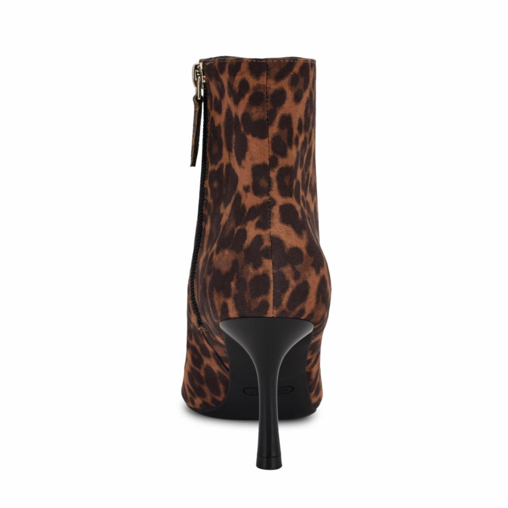 Nine West TAPLA2 TAN/BLACK/MASSA LEOPARD SUE