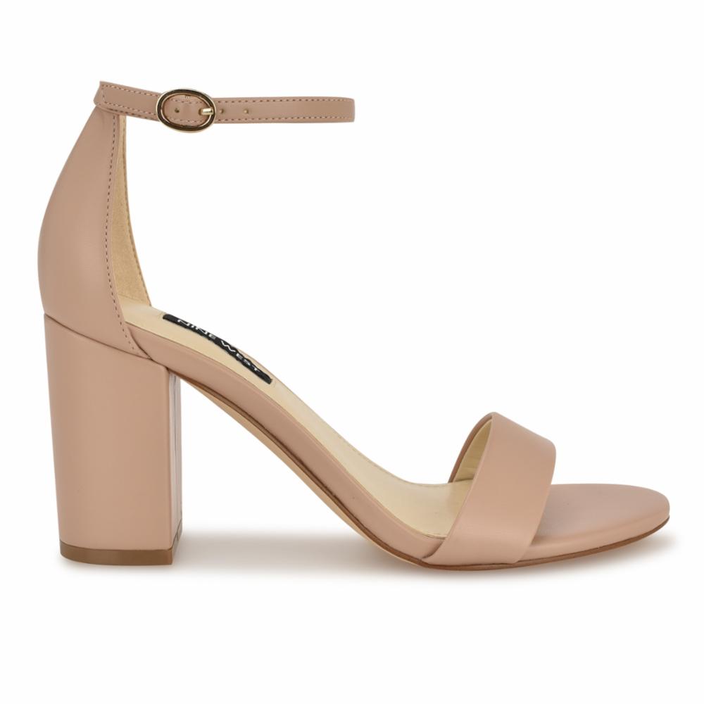 Nine West TONIANN3 BARELY NUDE/SUPER NAPPA PU