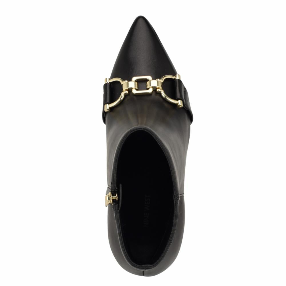 Nine West TROTTE BLK/BLK/CATIONIC SHP BT (GR)