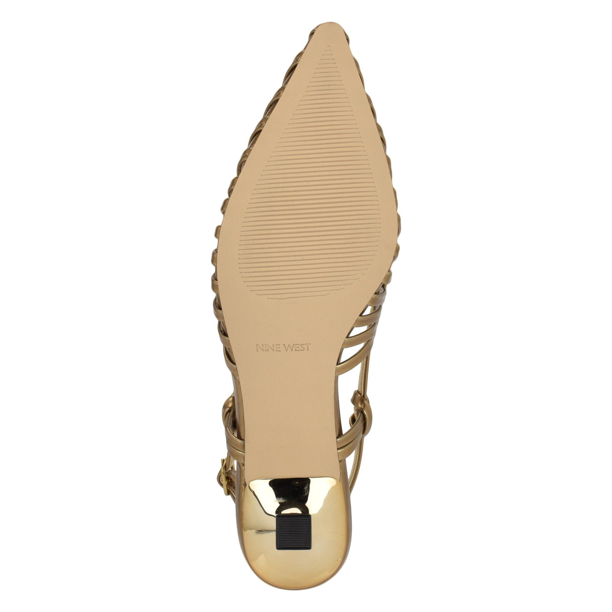 Nine West WHITT3 DK GOLD20/LAMINATO SOFT PU WIT