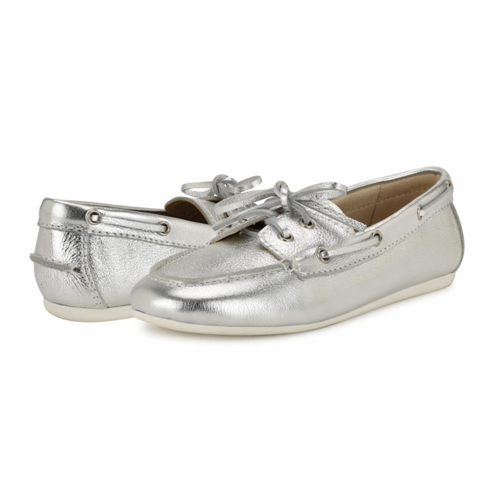 Nine West YACHT SILVER/METALLIC TUMBLED WELL