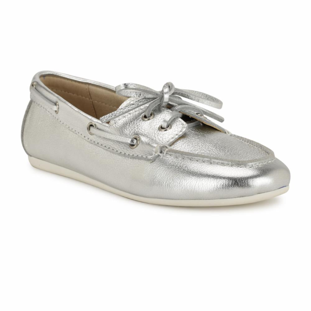 Nine West YACHT SILVER/METALLIC TUMBLED WELL