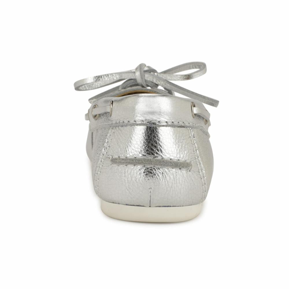 Nine West YACHT SILVER/METALLIC TUMBLED WELL