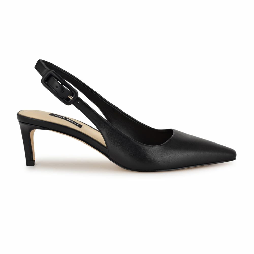 Nine West YURRI3 BLACK/SUPER NAPPA PU