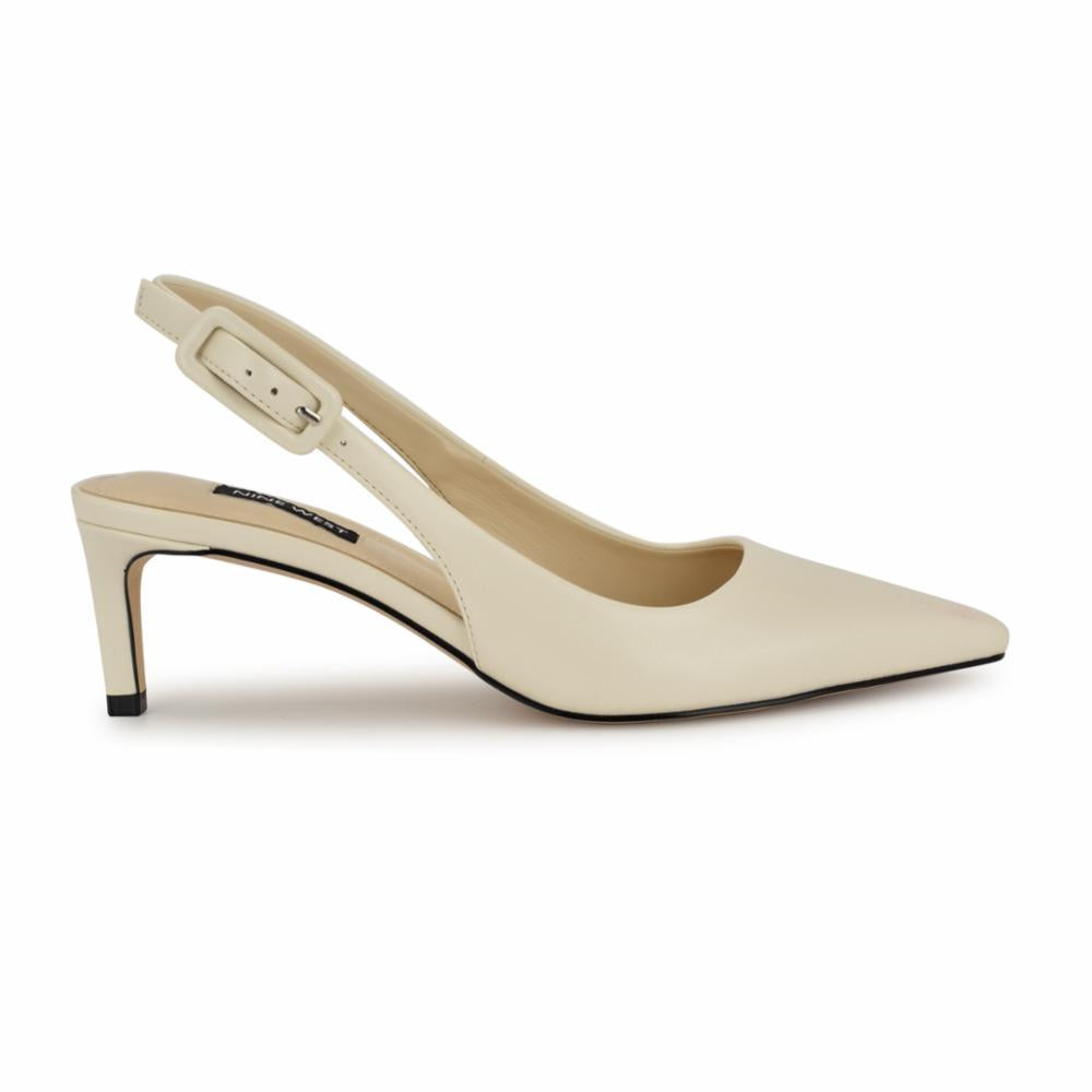 Nine West YURRI3 CHIC CREAM NW/SUPER NAPPA PU