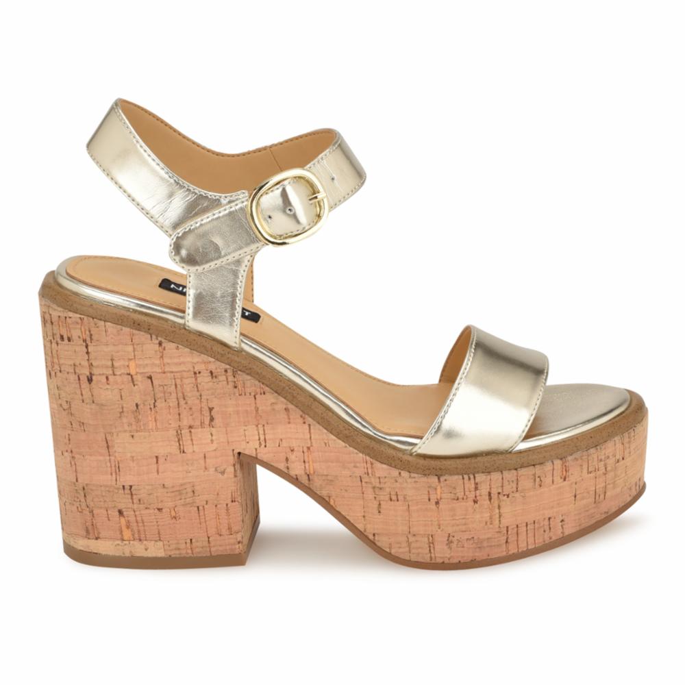 Nine West AMYE3 PLATINO/METALLIC BURNISHED CAL